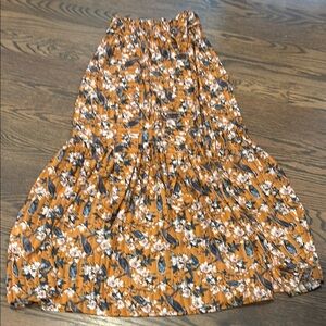 BOAMAR Floral A-Line Skirt